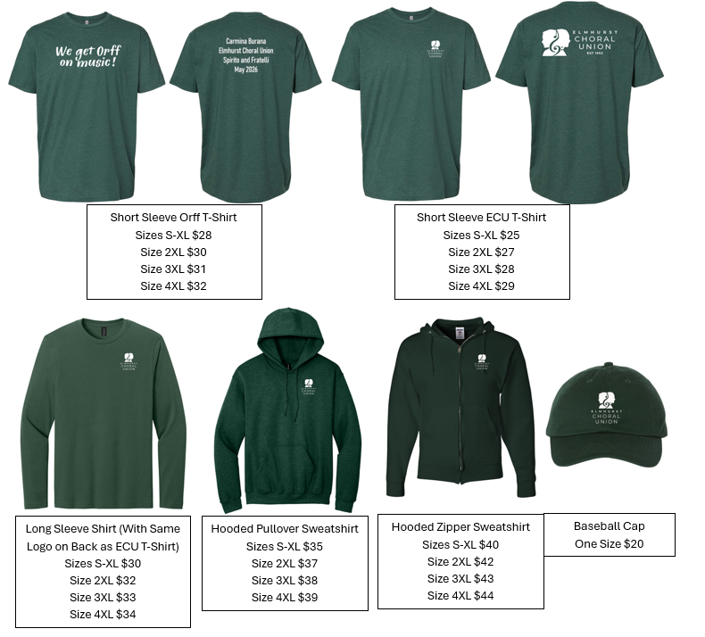 Campaign cover image for Carmina Burana & ECU Spiritwear