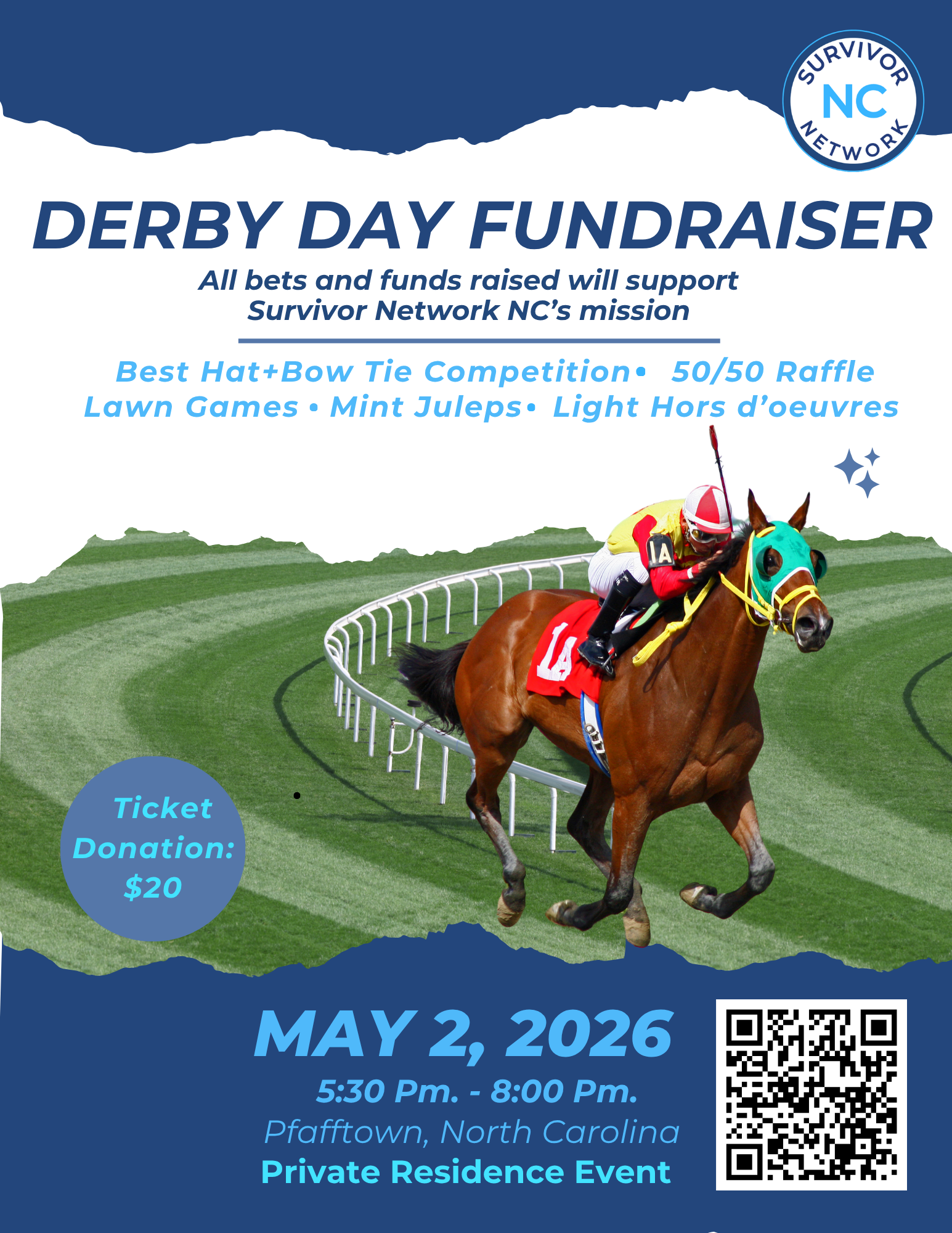 Campaign cover image for Derby Day Fundraiser
