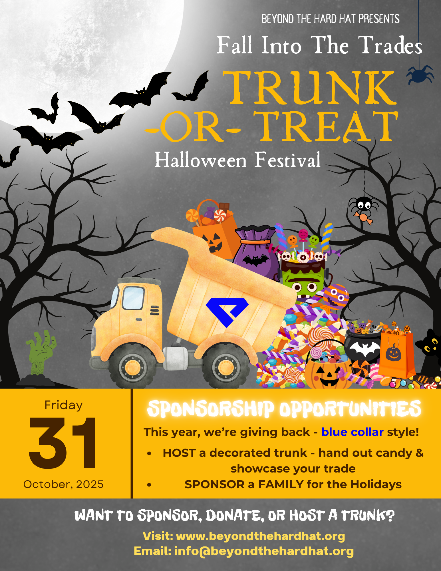 Campaign cover image for Fall Into The Trades: Trunk or Treat Festival