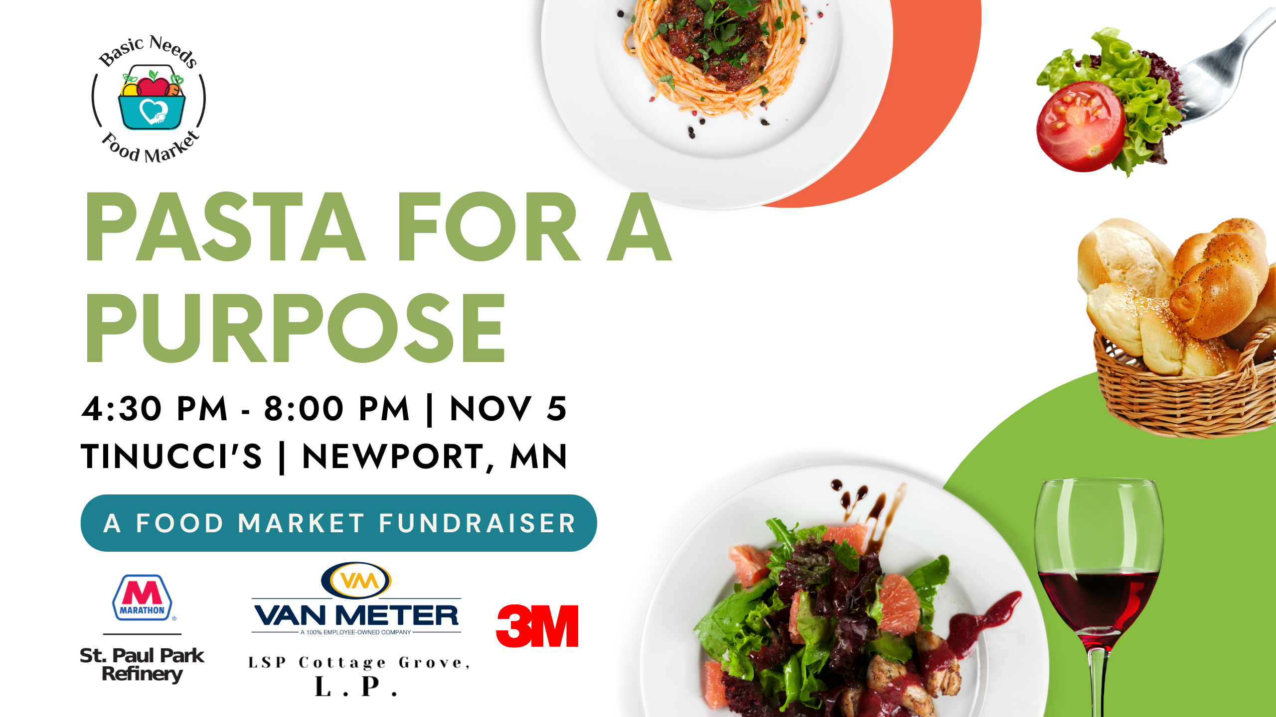 Campaign cover image for 2025 Pasta for a Purpose