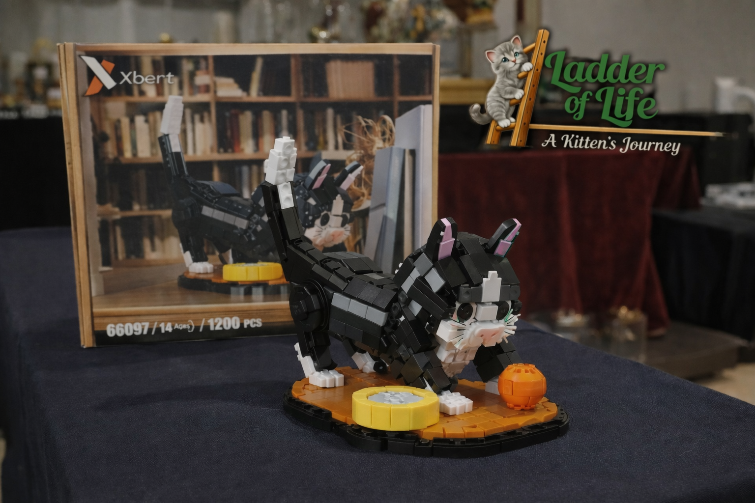 Campaign cover image for Brick by Brick for Kittens 🐾 Silent Auction”