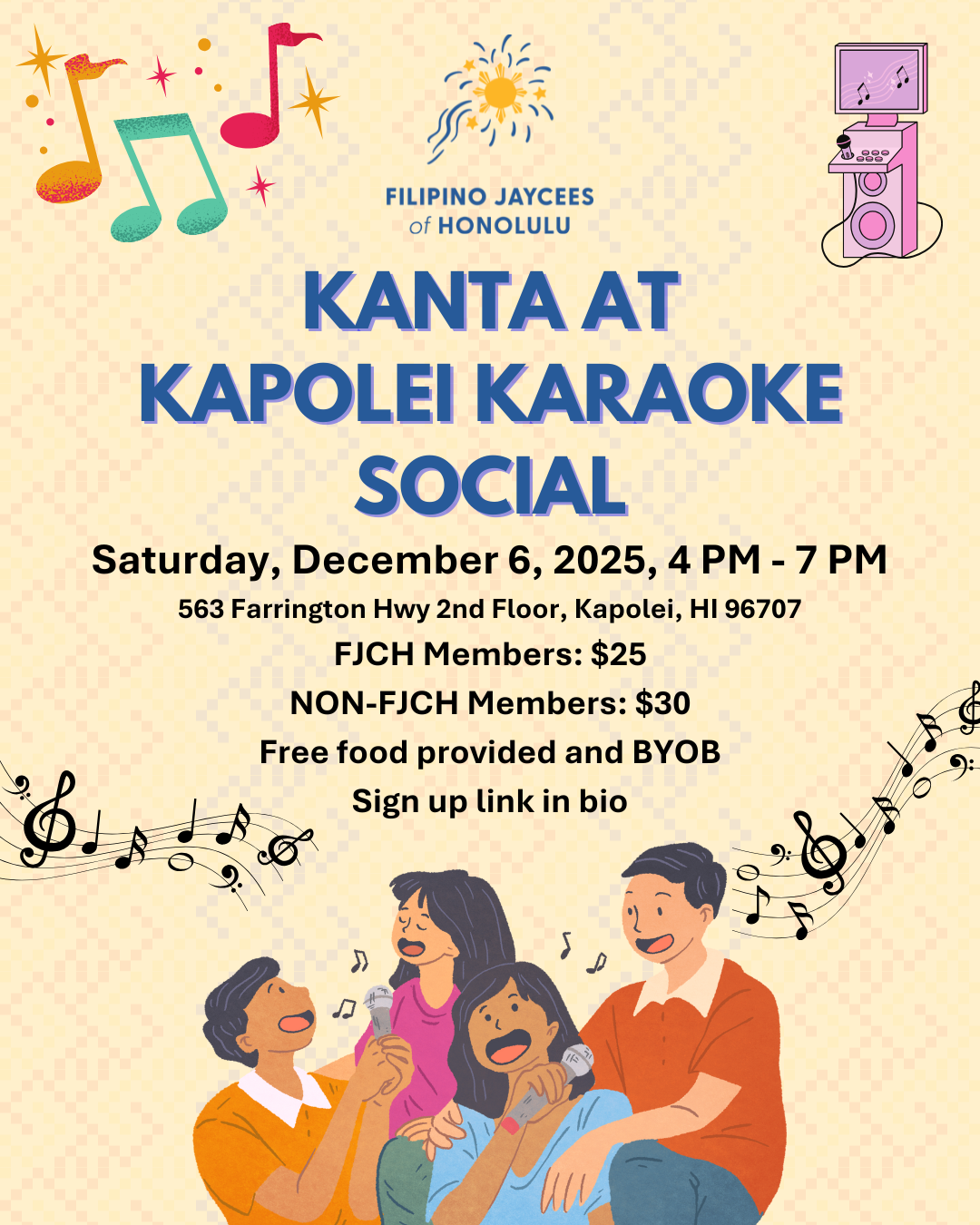 Campaign cover image for FJCH Kanta at Kapolei Karaoke Social