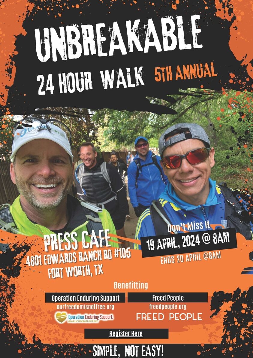 Campaign cover image for Unbreakable 24hr Walk