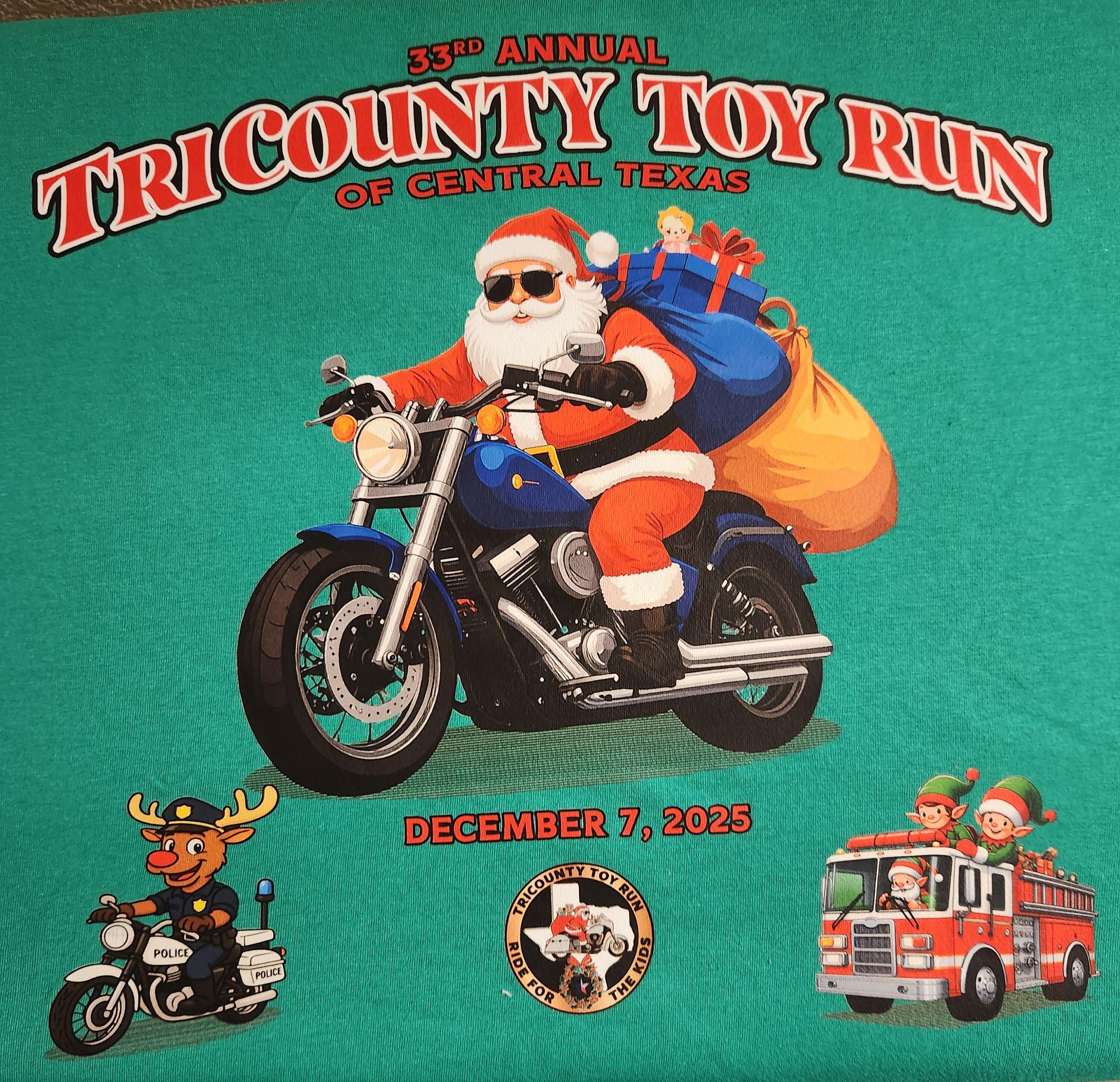 Campaign cover image for Event Tee Shirts for 2025 Toy Run