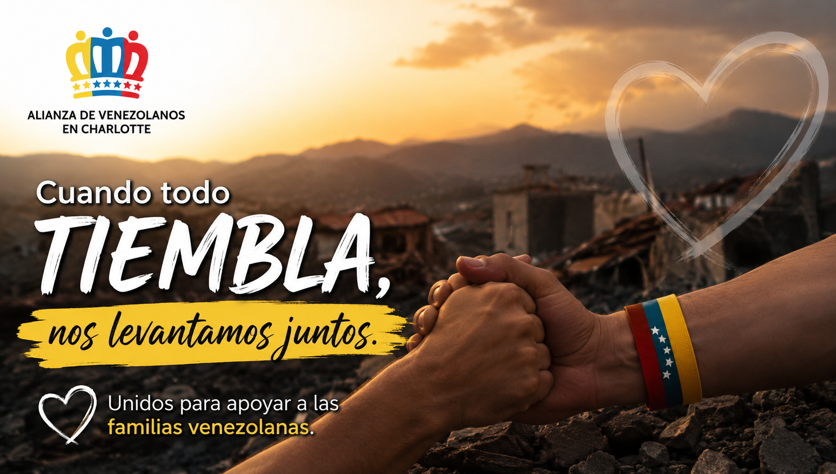 Campaign cover image for Cuando todo tiembla, nos levantamos juntos.