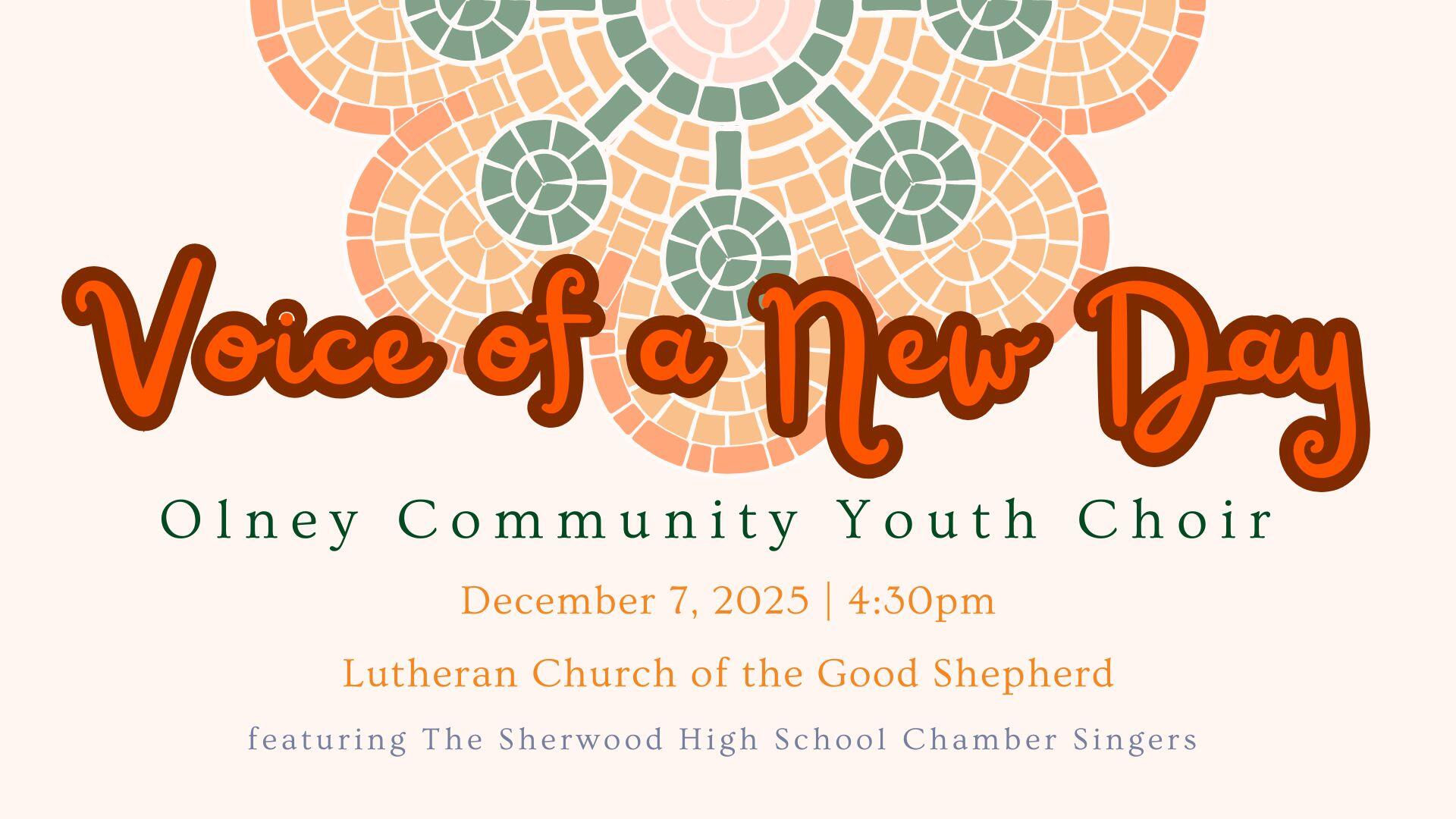 Campaign cover image for Olney Community Youth Choir Fall Concert