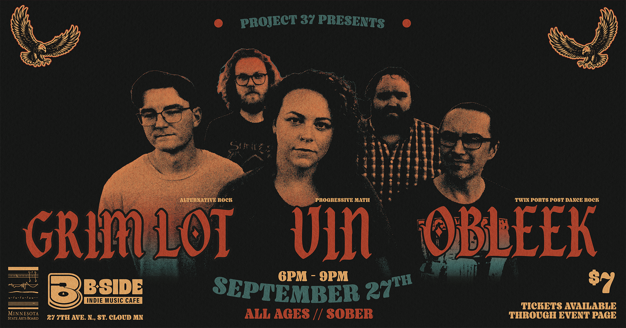 Campaign cover image for GRIM LOT // VIN // OBLEEK