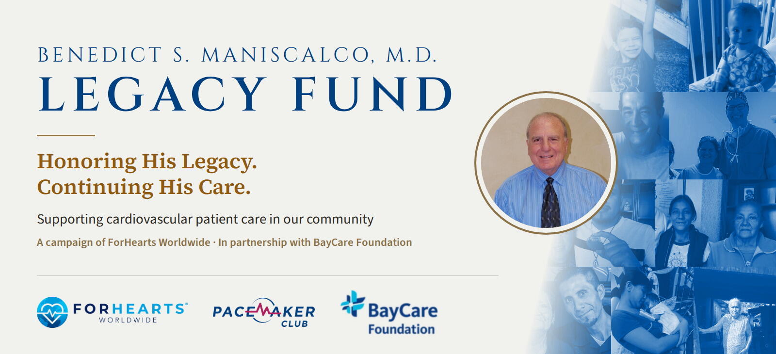Campaign cover image for Benedict S. Maniscalco, M.D. Legacy Fund