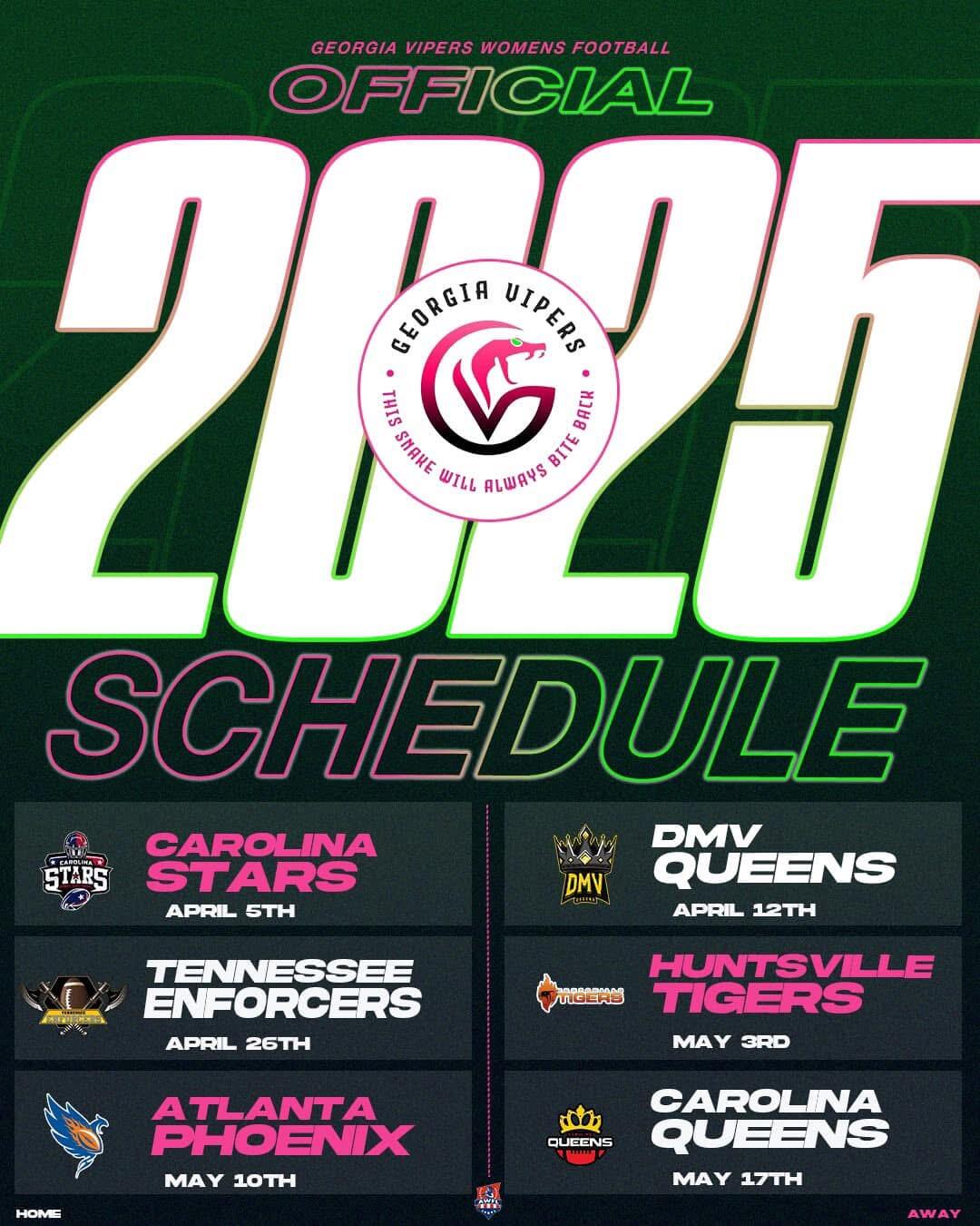 Campaign cover image for Georgia Vipers 2025 Season Tickets