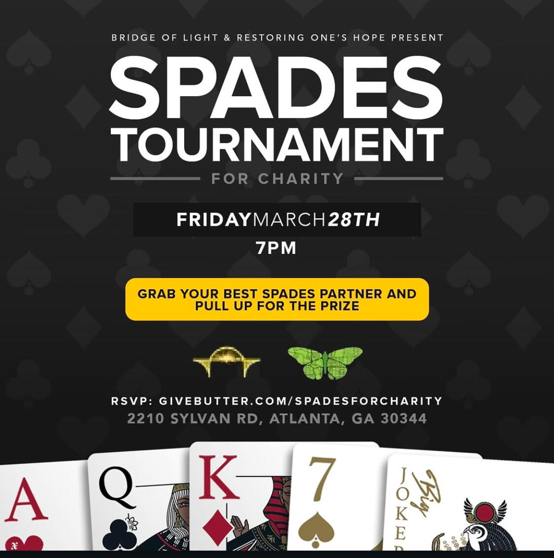 Campaign cover image for Spades Tournament - 3/28