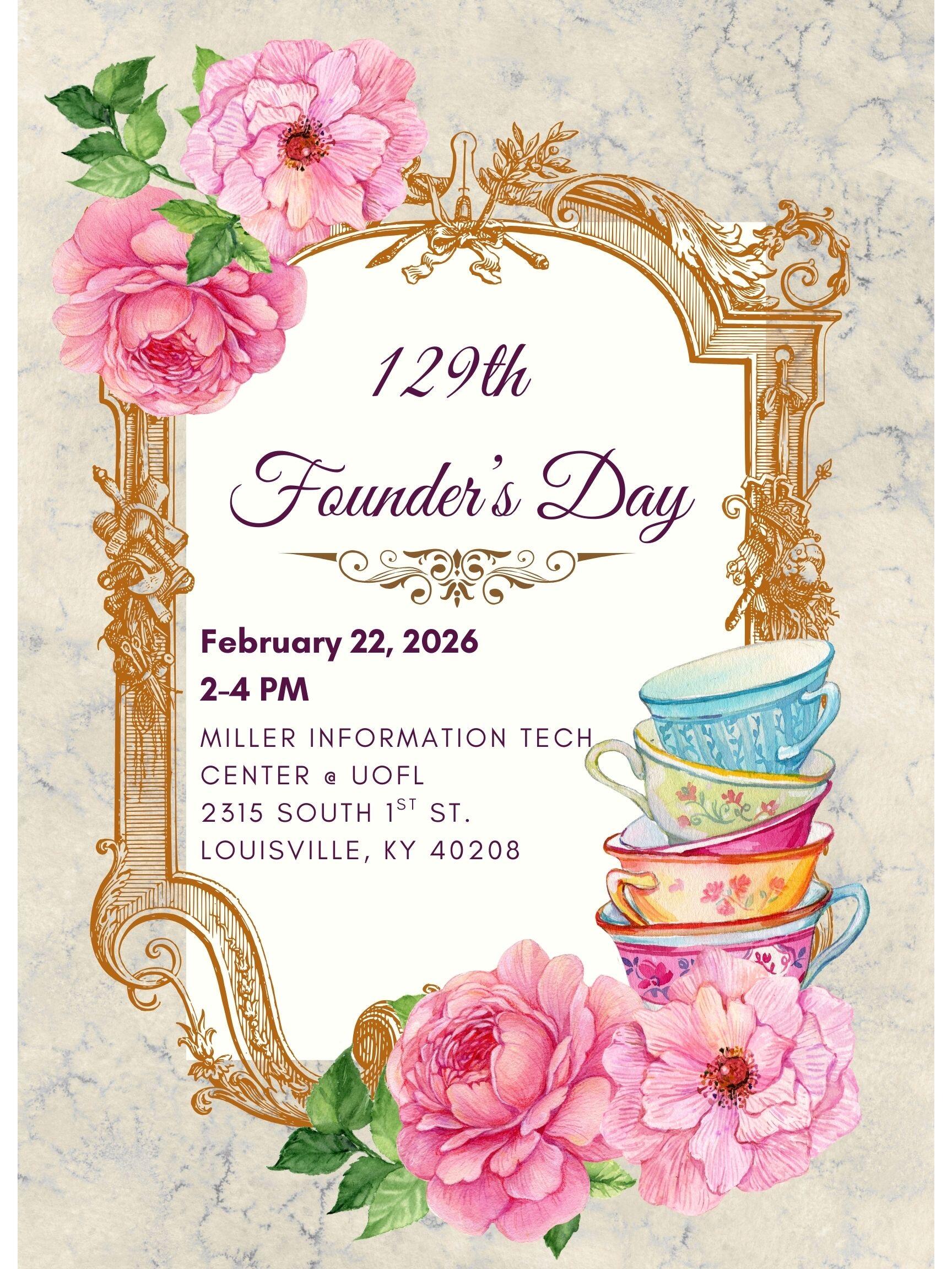 Campaign cover image for 2026 Founders' Day Tickets