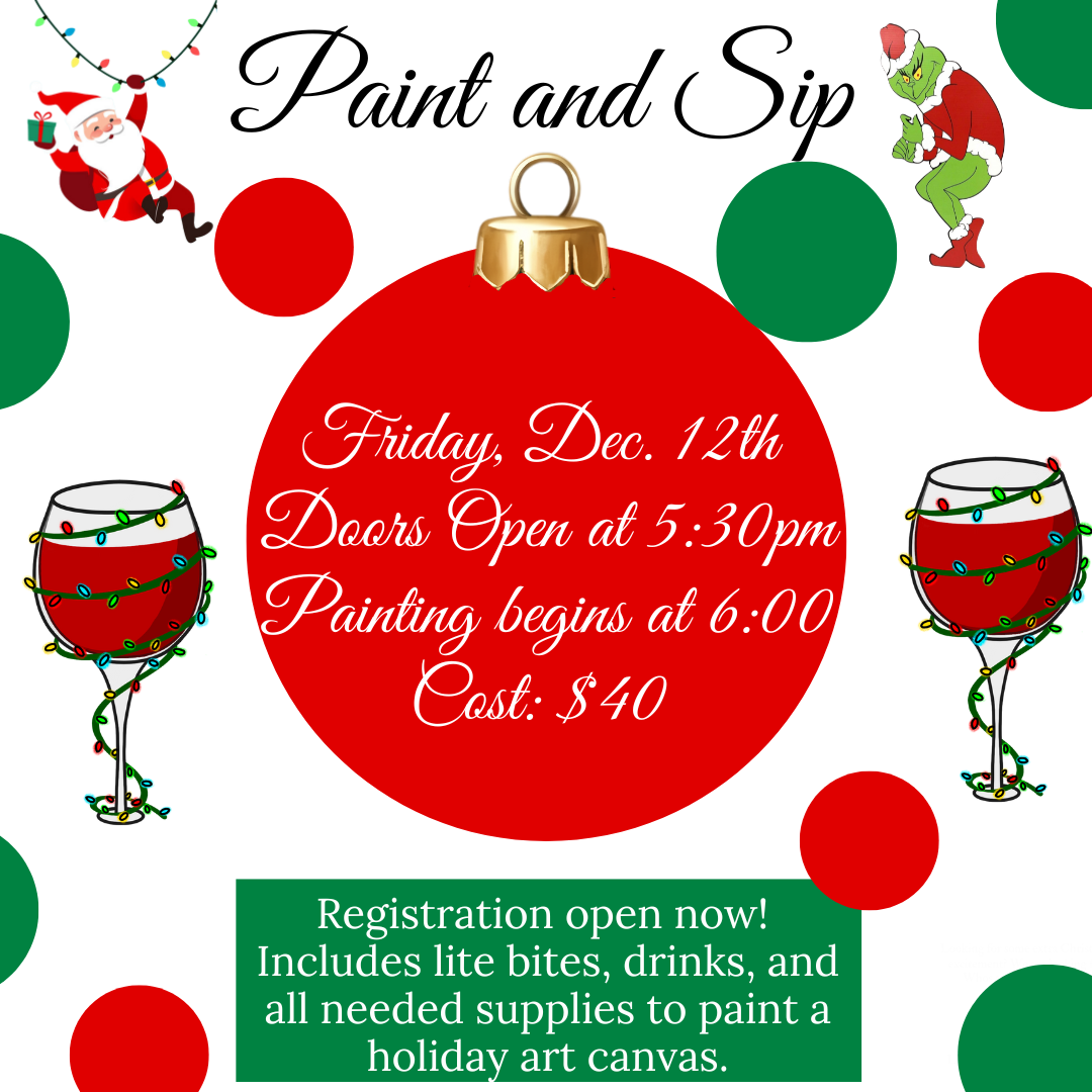 Campaign cover image for Holiday Paint & Sip 25
