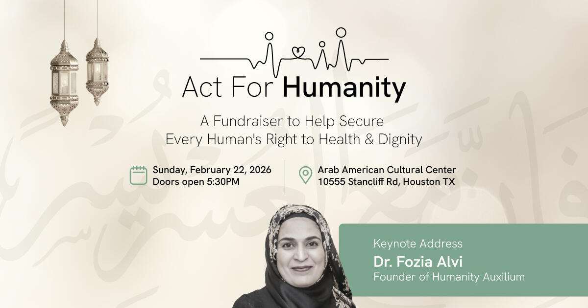 Campaign cover image for Humanity Auxilium's 2026 Ramadan Fundraising Dinner