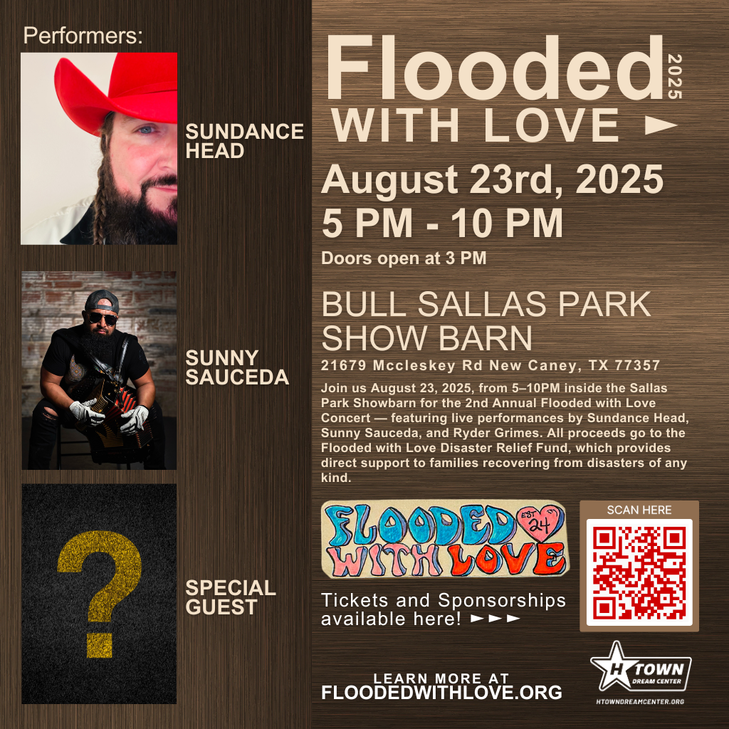 Campaign cover image for Flooded with Love 2025 – Disaster Relief Benefit Concert