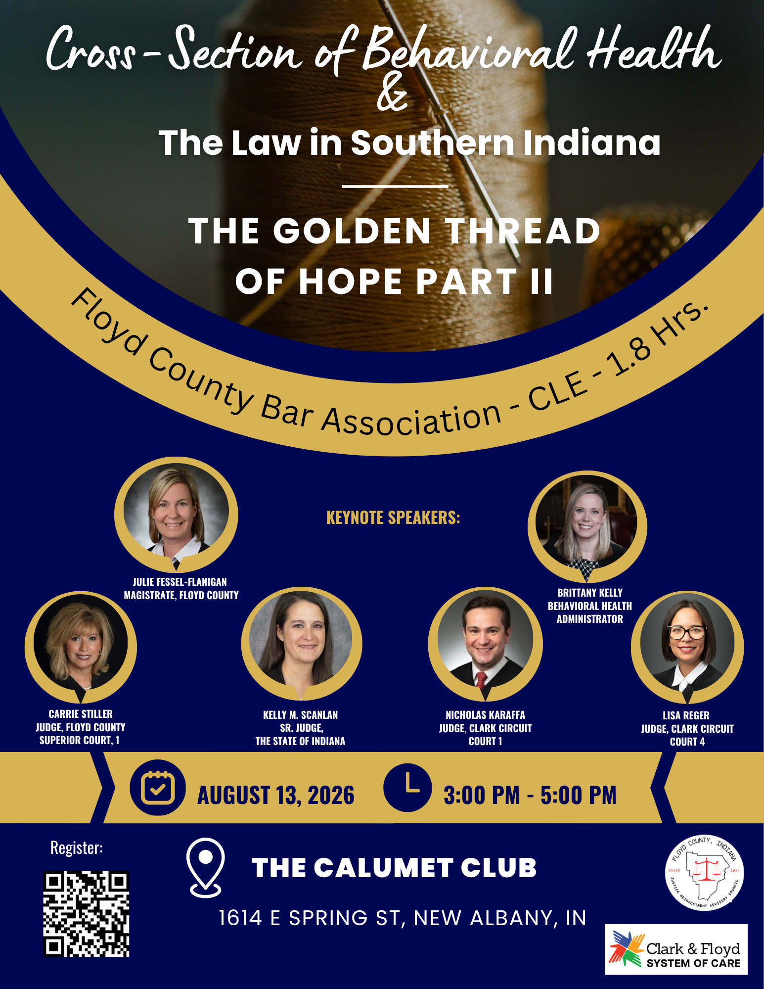 Campaign cover image for Cross-Section of Behavioral Health & the Law in Southern Indiana