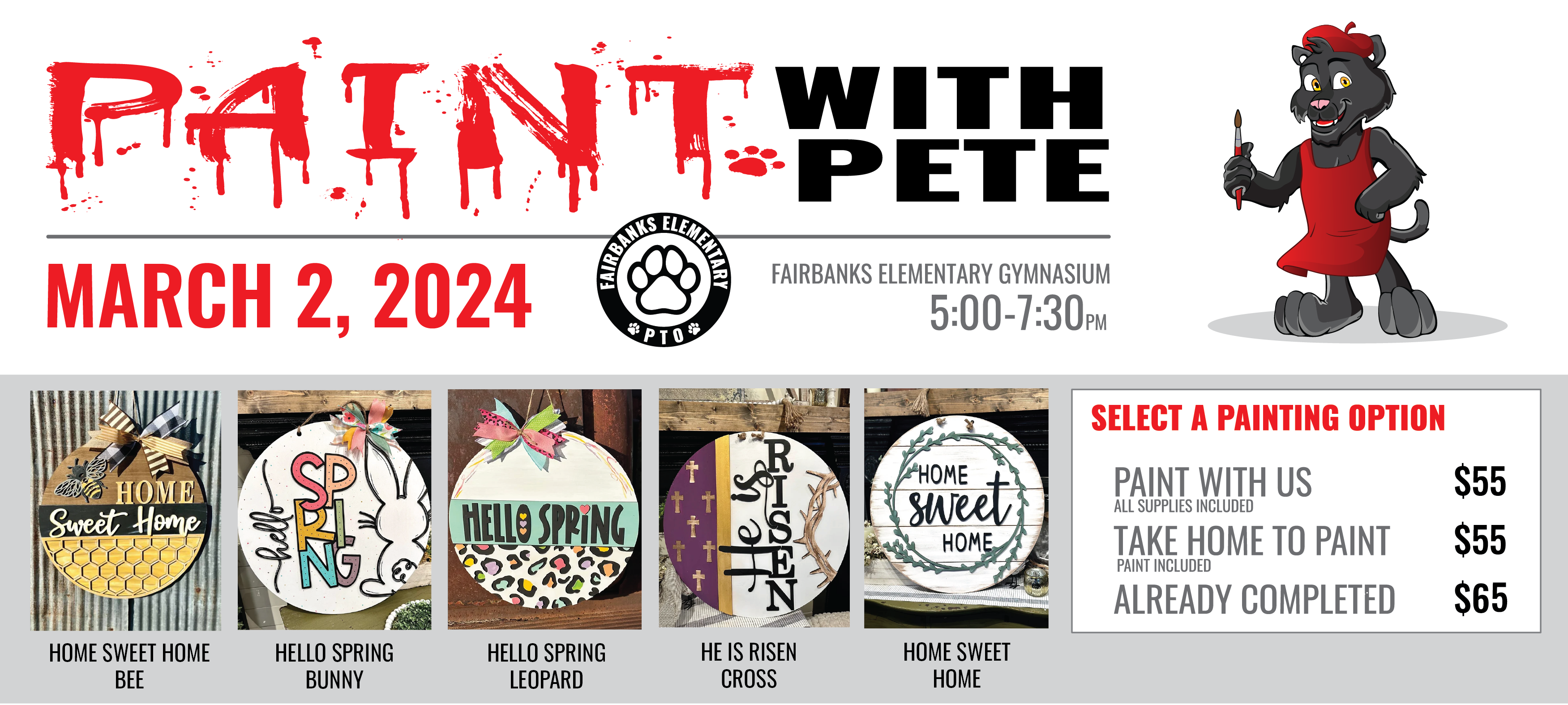 Campaign cover image for Paint With Pete 03.02.2024