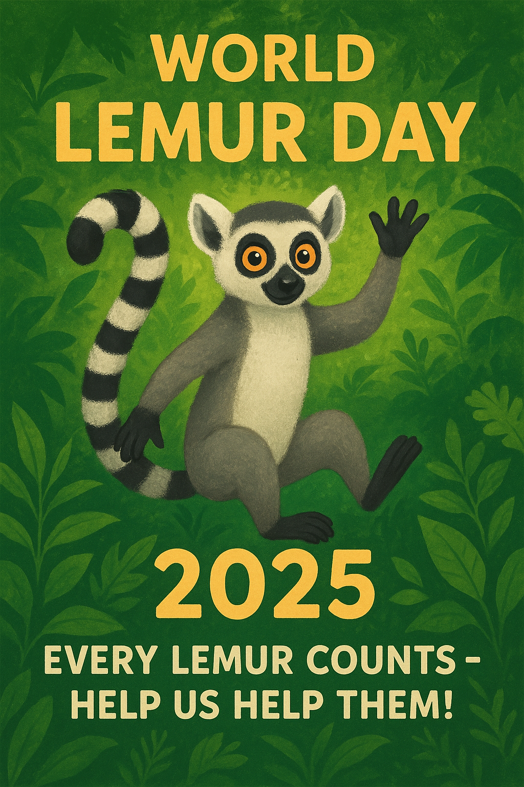 Campaign cover image for World Lemur Day 2025