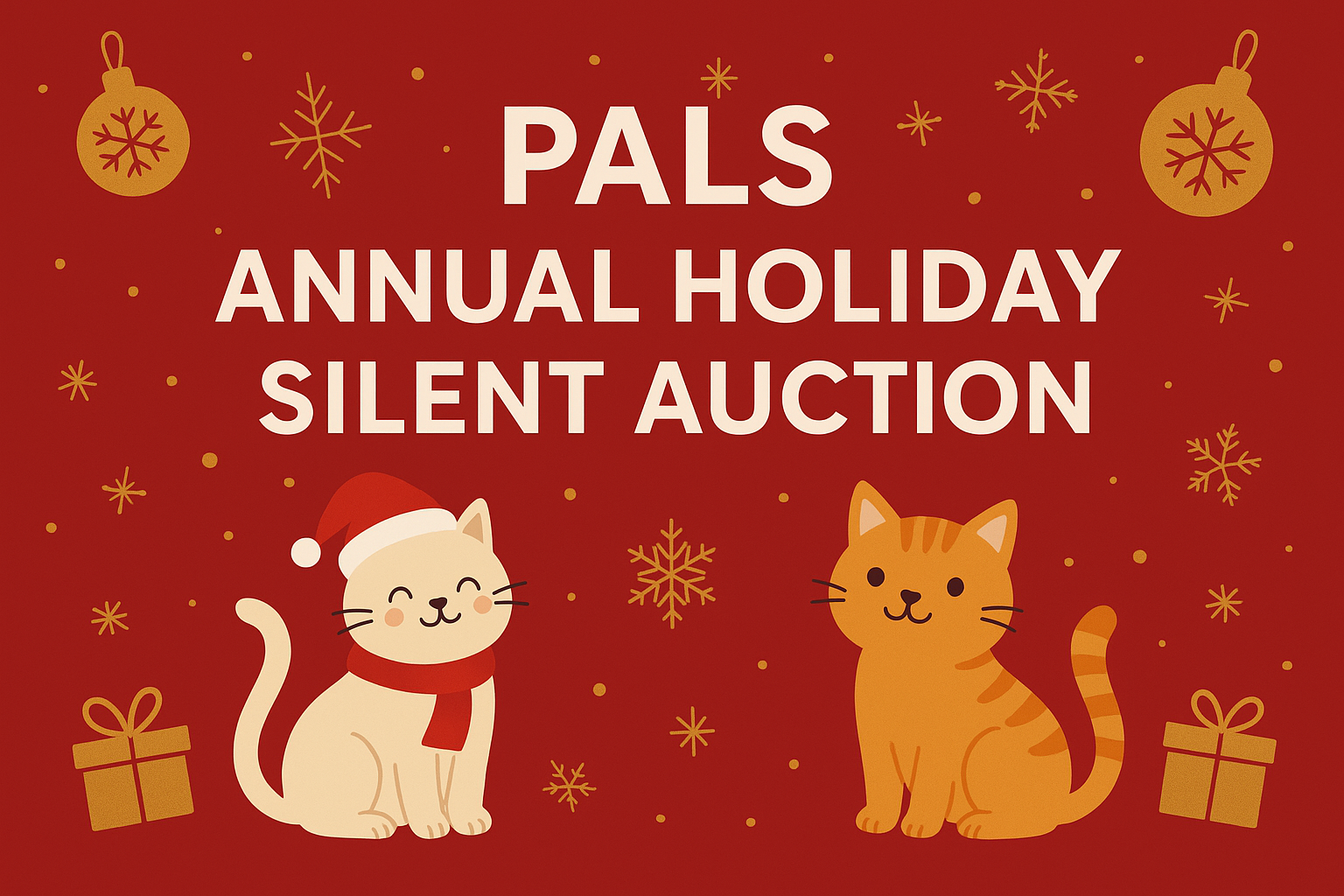Campaign cover image for PAL's 2025 Holiday Auction