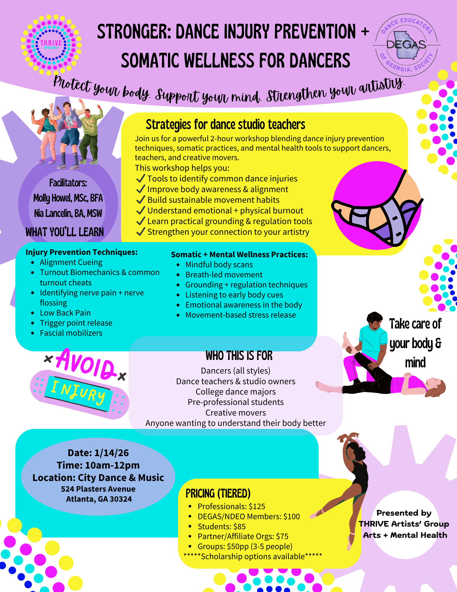 Campaign cover image for STRONGER: Dance Injury Prevention + Somatic Wellness