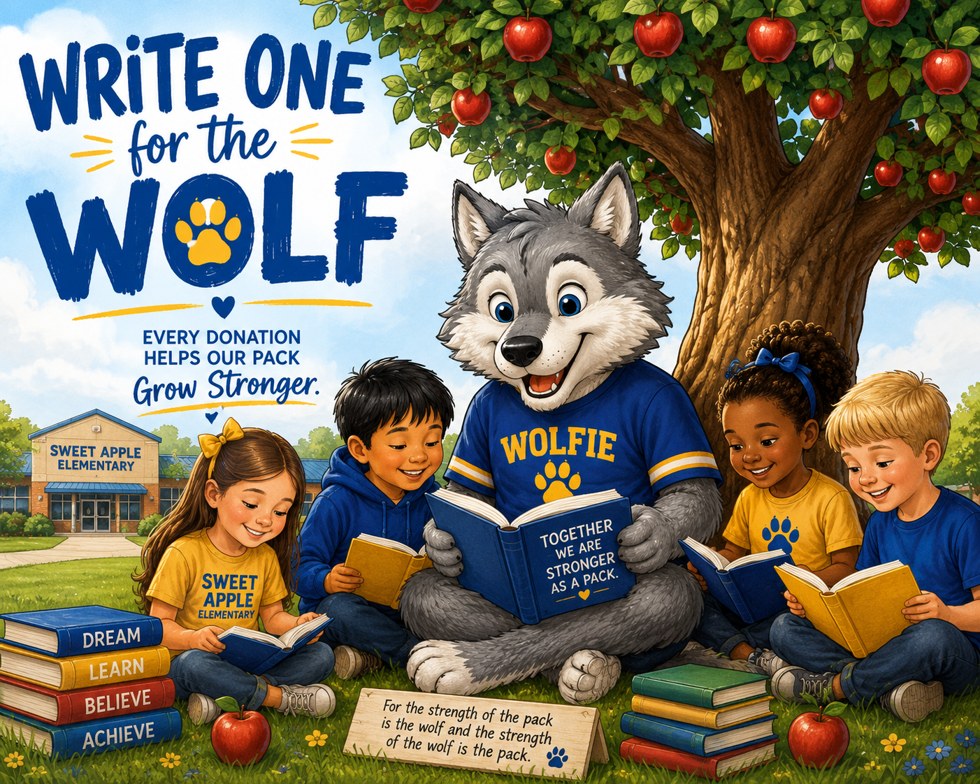 Campaign cover image for Write One for the Wolf