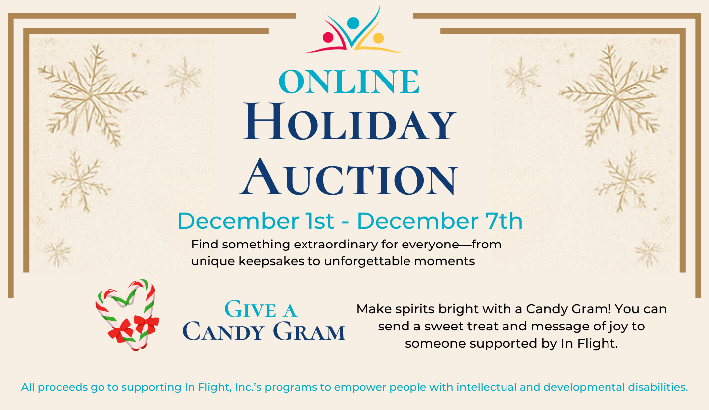 Campaign cover image for In Flight's Online Holiday Auction