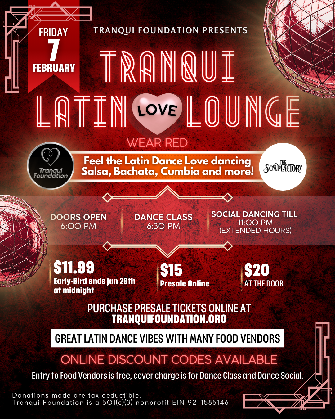 Campaign cover image for Latin Love Lounge Salsa & Bachata
