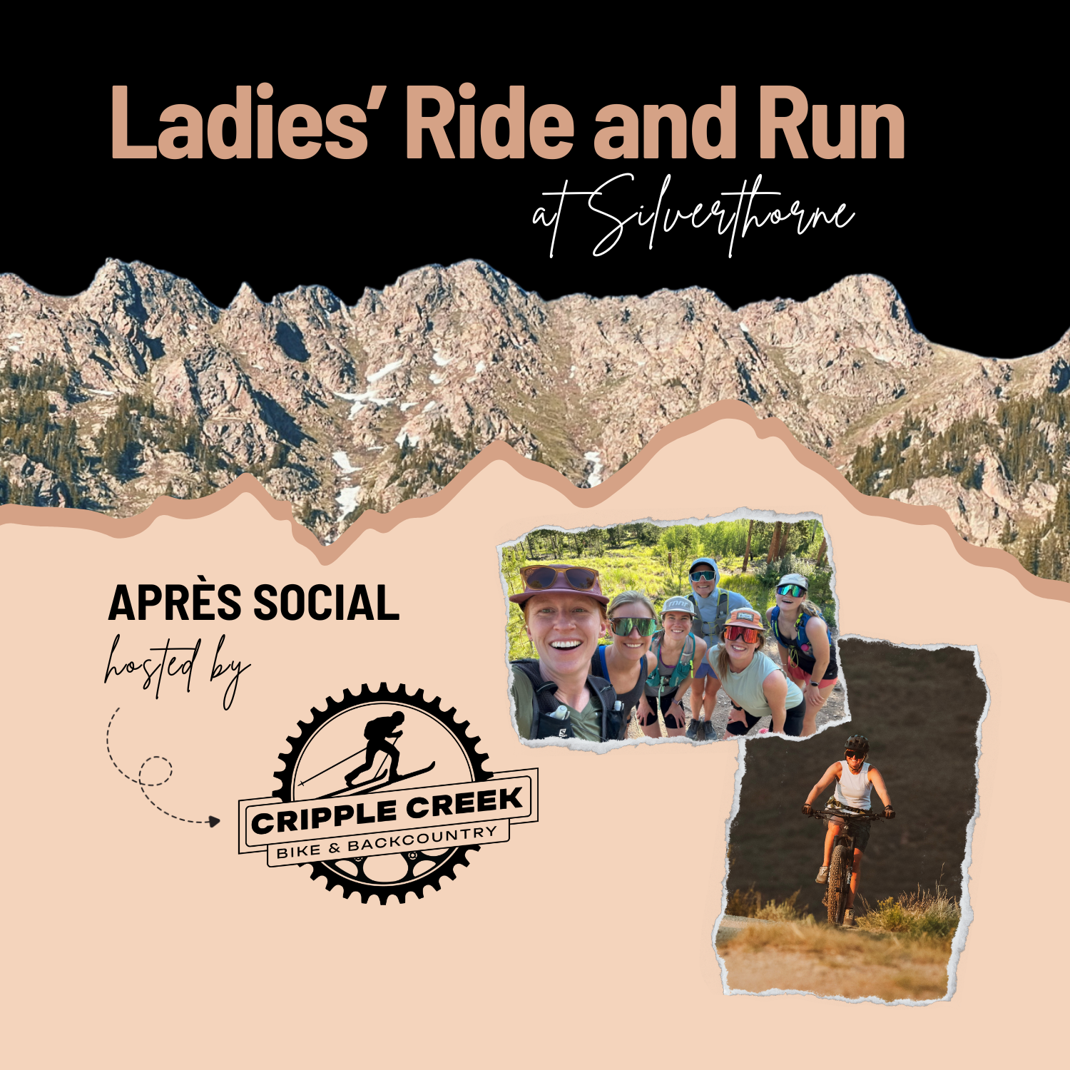 Campaign cover image for 8/12 Silverthorne Ladies Ride + Run with Gore Range Gravity Alliance