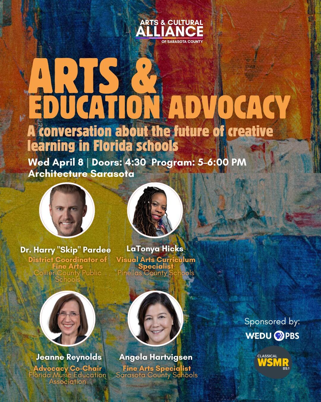 Campaign cover image for Arts & Education Advocacy