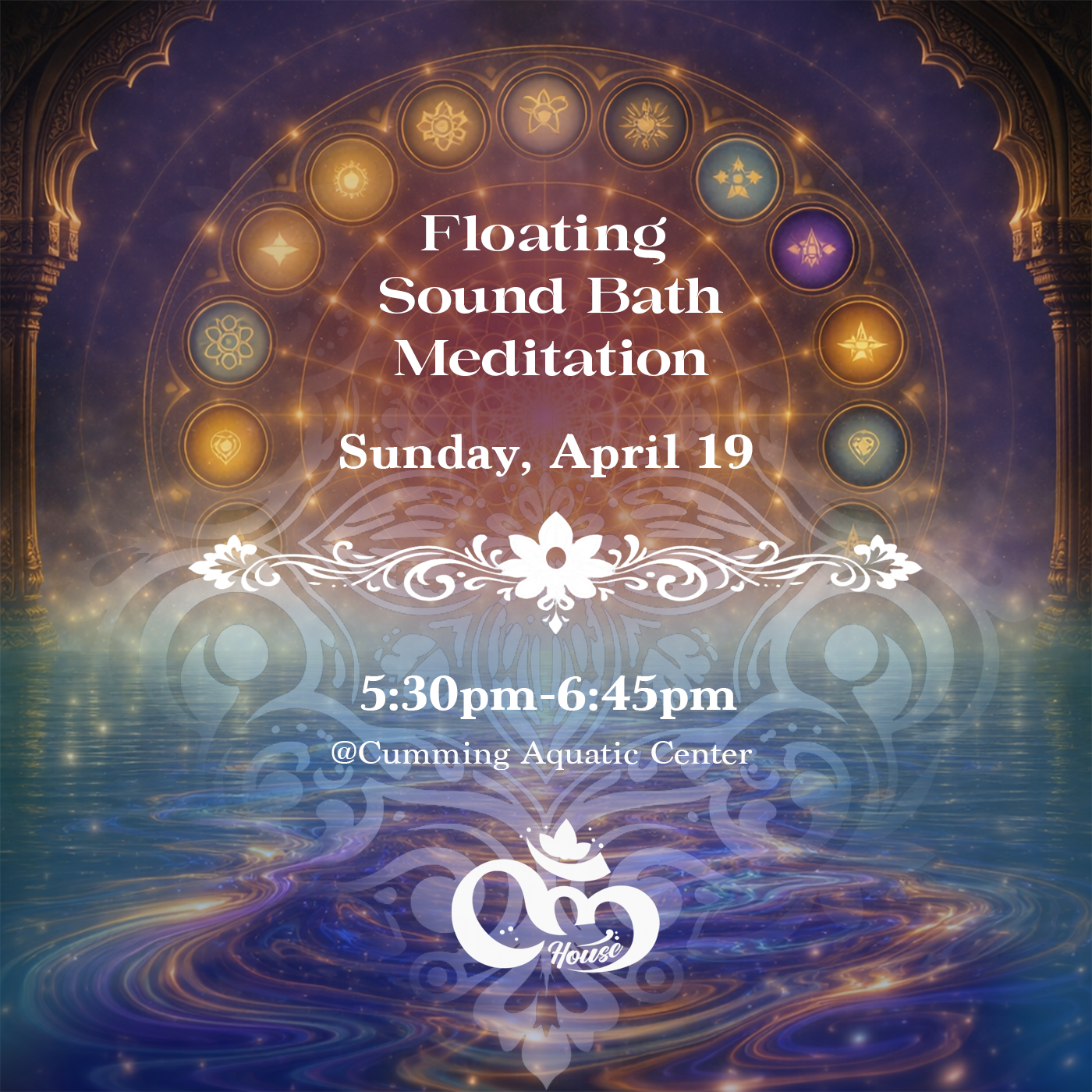 Campaign cover image for Floating Sound Bath- April 19