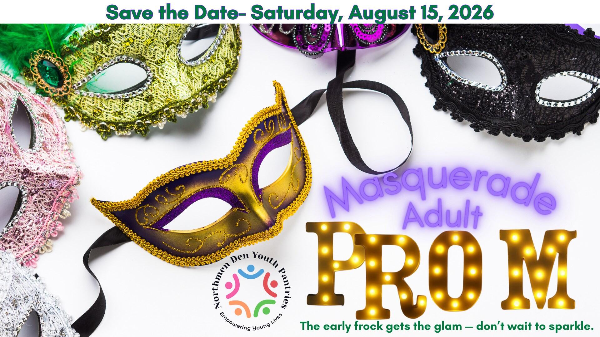 Campaign cover image for Adult Prom - Masquerade