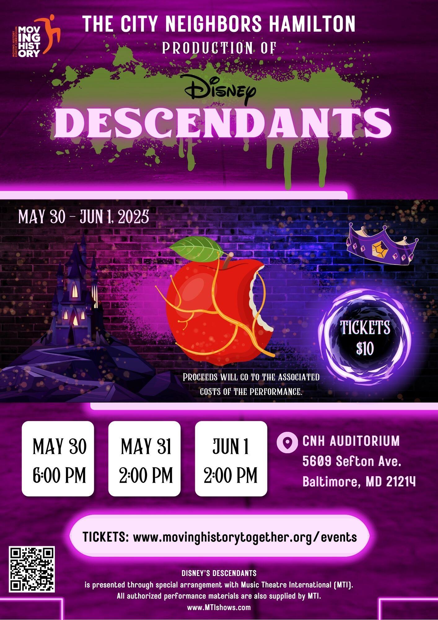 Campaign cover image for Descendants Musical - City Neighbors Hamilton