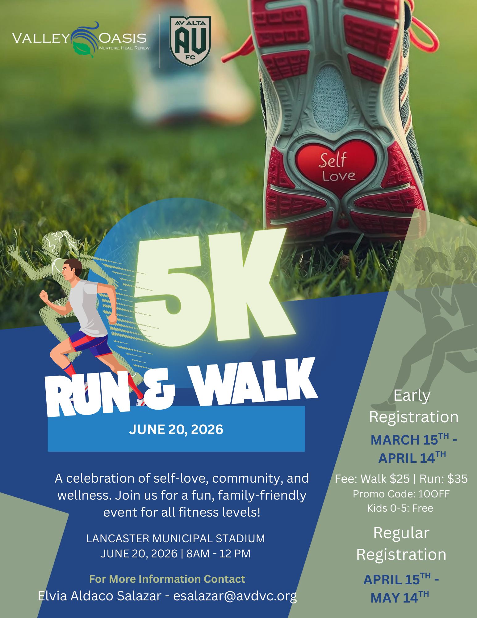 Campaign cover image for 2026 Self-Love 5K Run & Walk