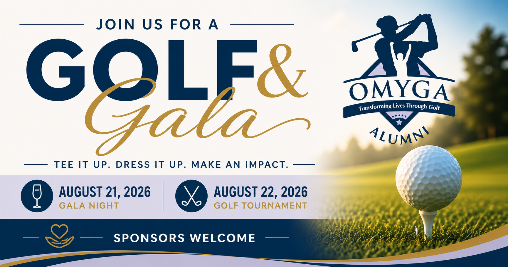 Campaign cover image for The 14th Annual OMYGA Alumni Gala & Golf Tournament