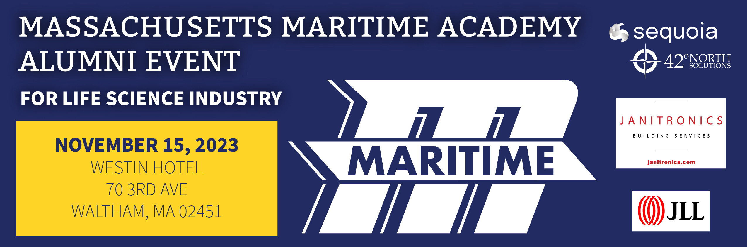 Campaign cover image for MMA Alumni MA Life Sciences Event