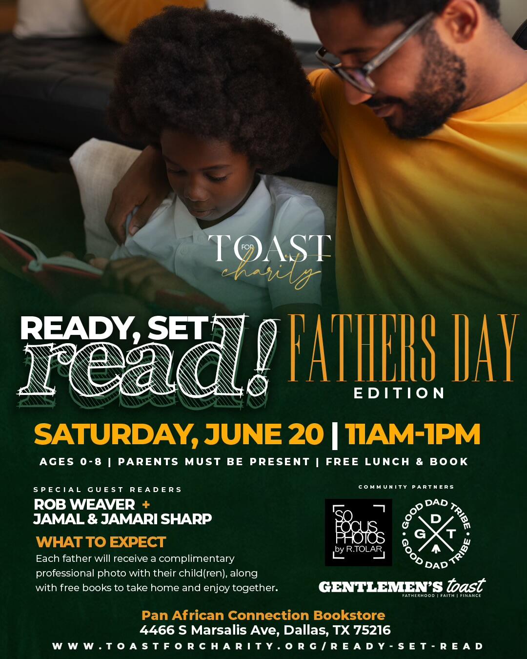 Campaign cover image for Story time with Toast for Charity
