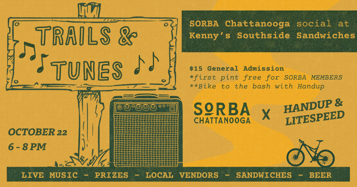 Campaign cover image for Trails & Tunes: SORBA Social at Kenny's Southside.
