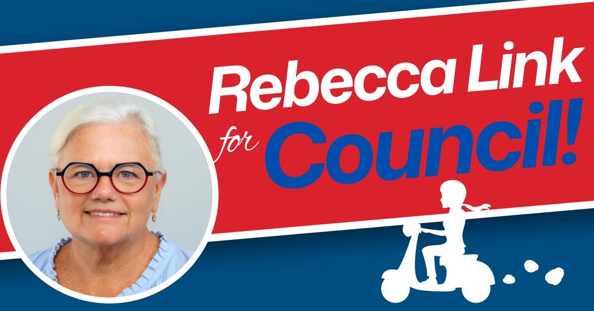 Campaign cover for Rebecca Link for Fort Myers Beach Town Council