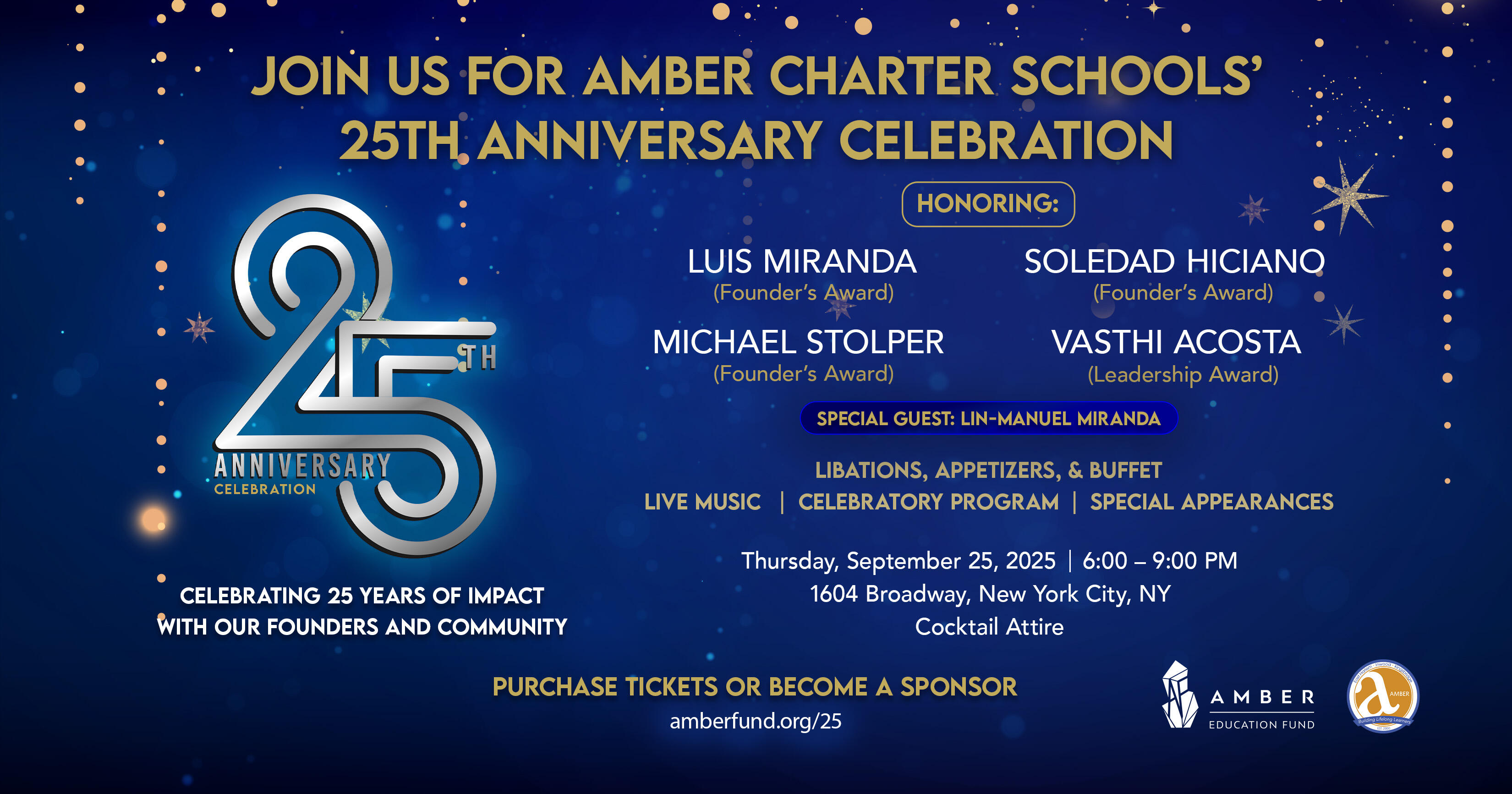 Campaign cover image for 25th Anniversary for Amber Charter Schools