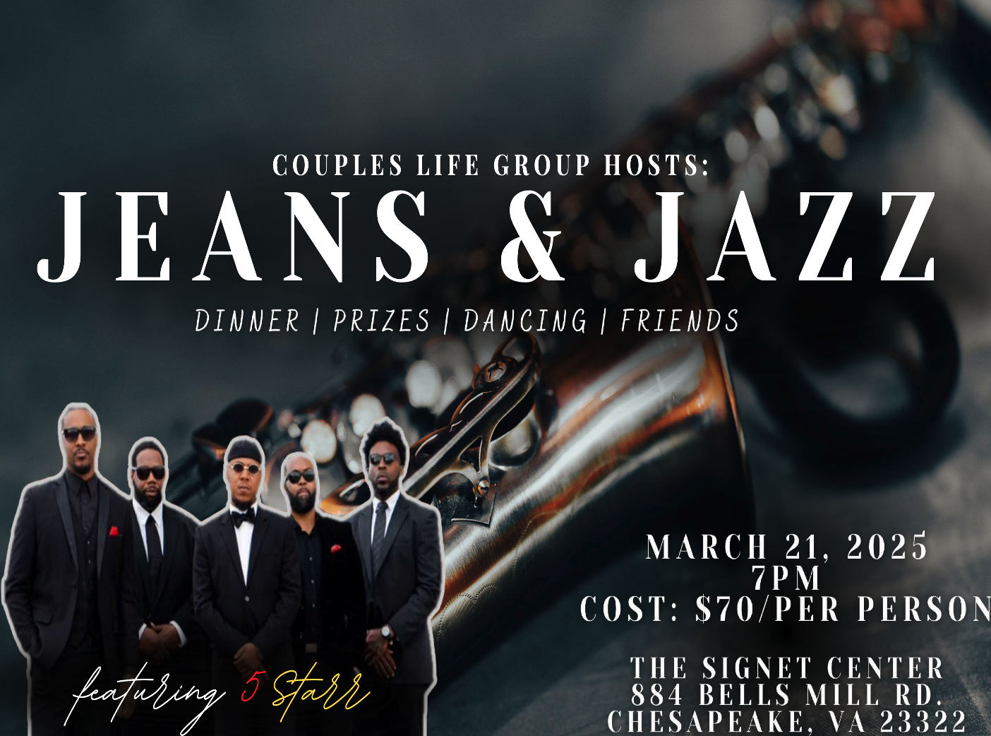 Campaign cover image for Jeans and Jazz