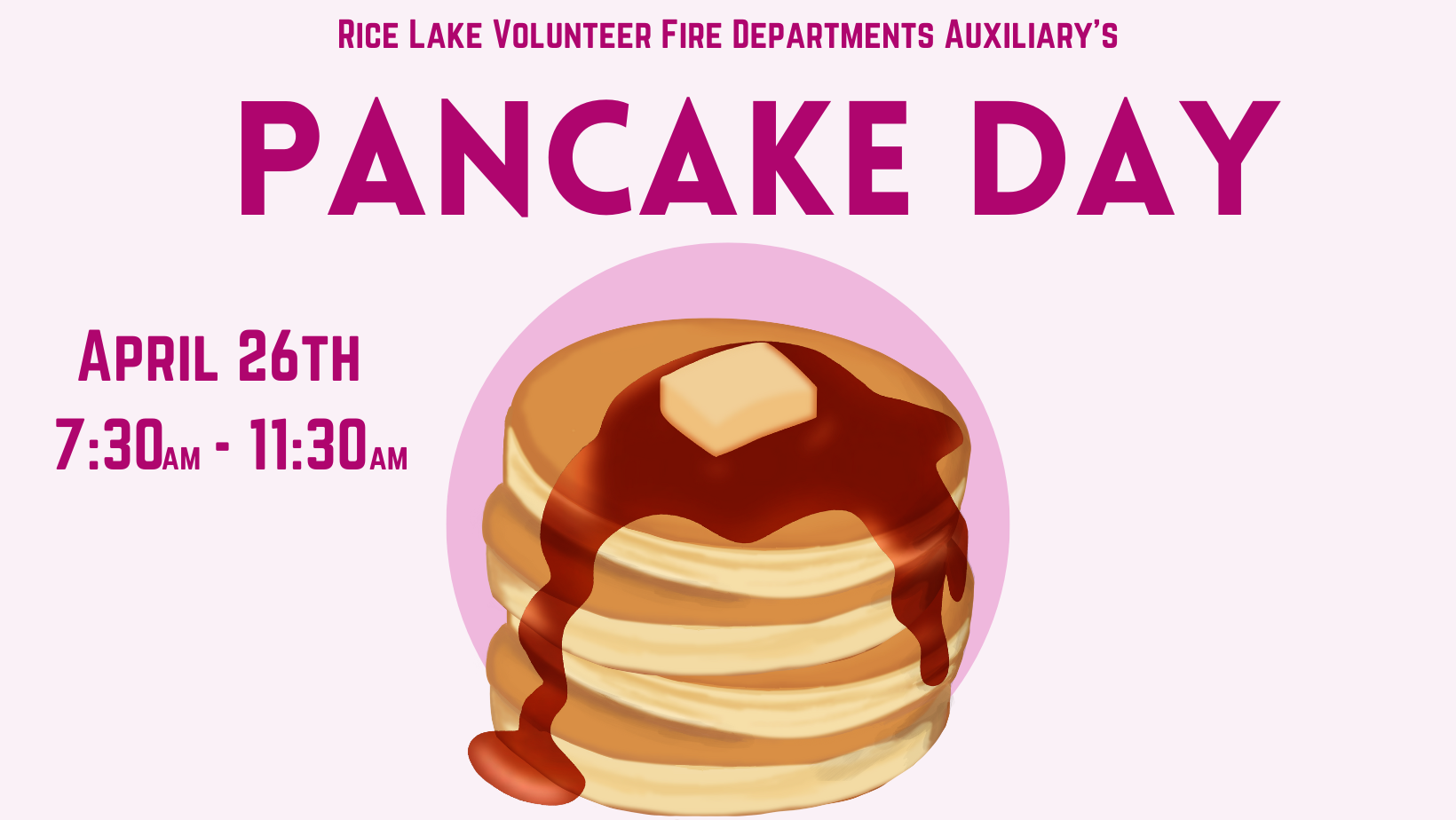 Campaign cover image for Pancake Breakfast 2025