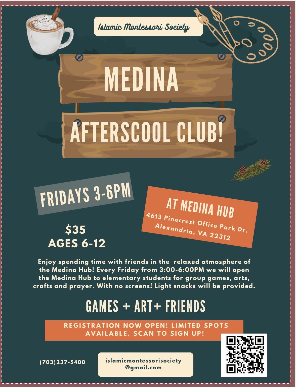Campaign cover image for Medina Afterschool Club