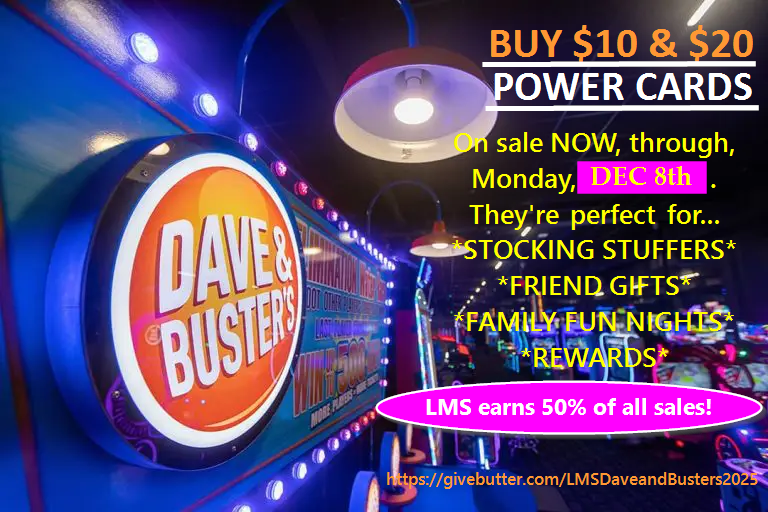 Campaign cover image for 2025 Dave & Busters Power Card "FUN"raiser