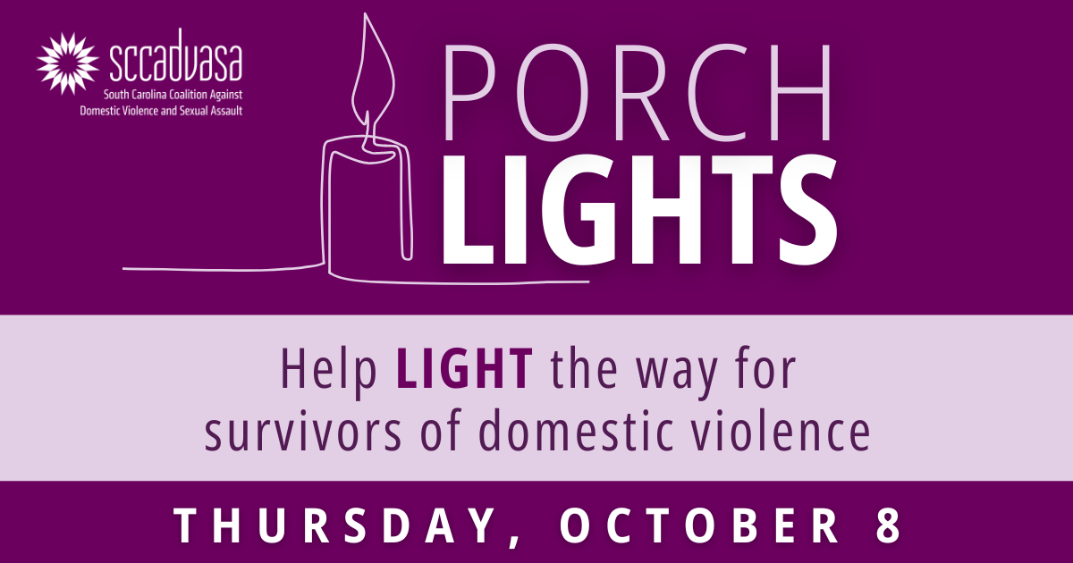 Campaign cover image for SCCADVASA Porch Lights - October 8, 2026
