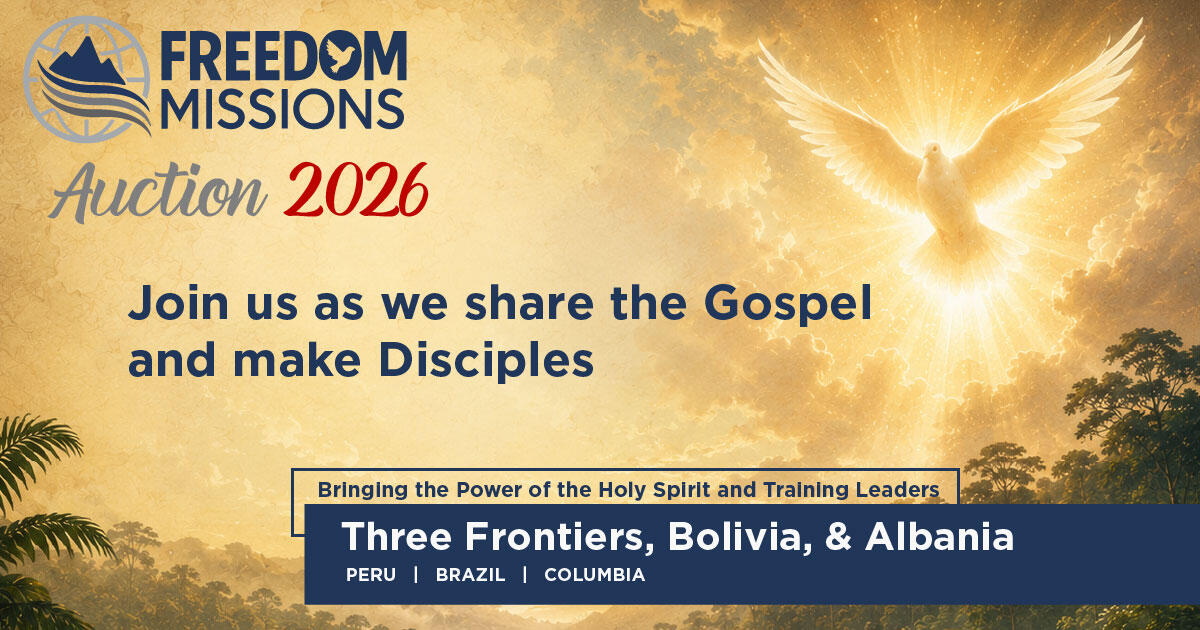 Campaign cover image for Freedom Missions Auction 2026
