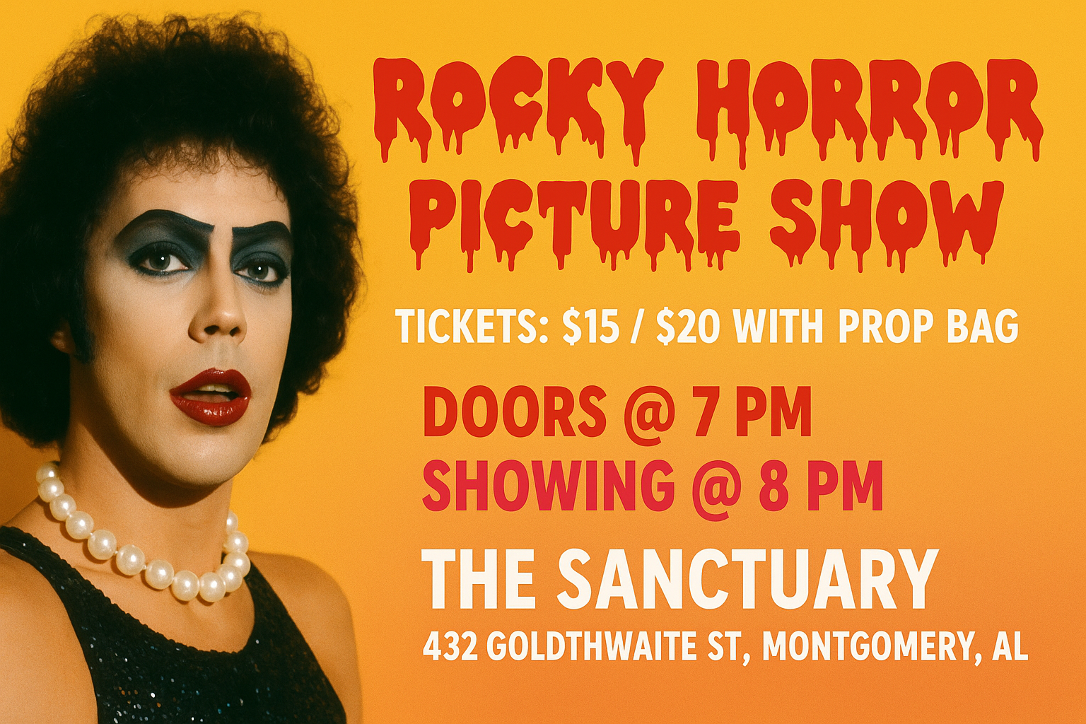 Campaign cover image for Rocky Horror Picture Show 2025