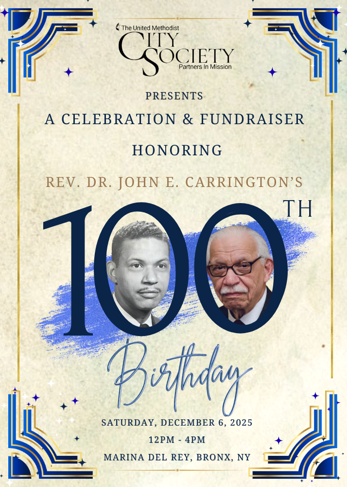 Campaign cover image for Rev. Dr. Carrington's 100th Birthday