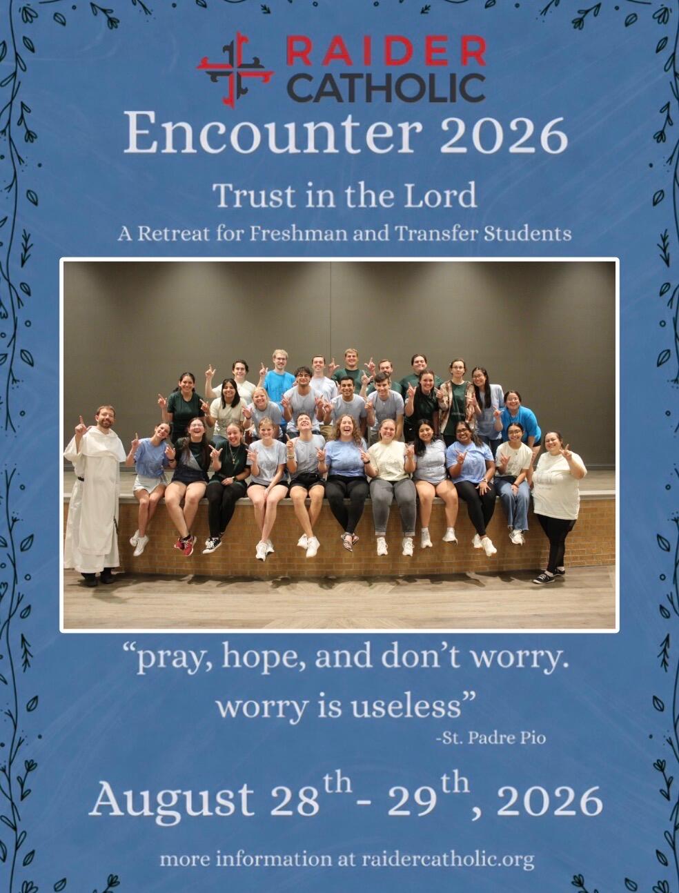 Campaign cover image for Encounter 2026: Trust in the Lord