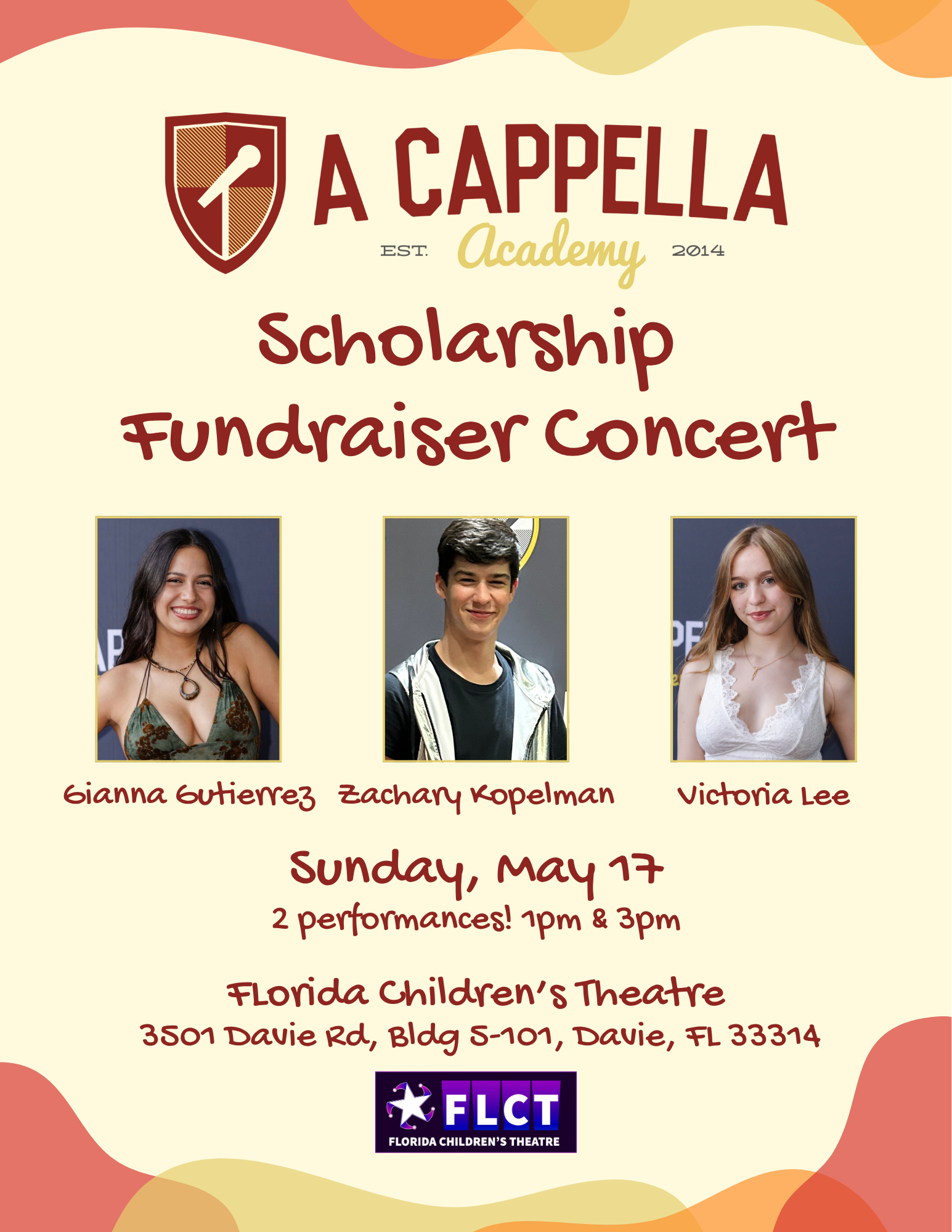 Campaign cover image for South Florida A Cappella Academy Fundraiser Concert!