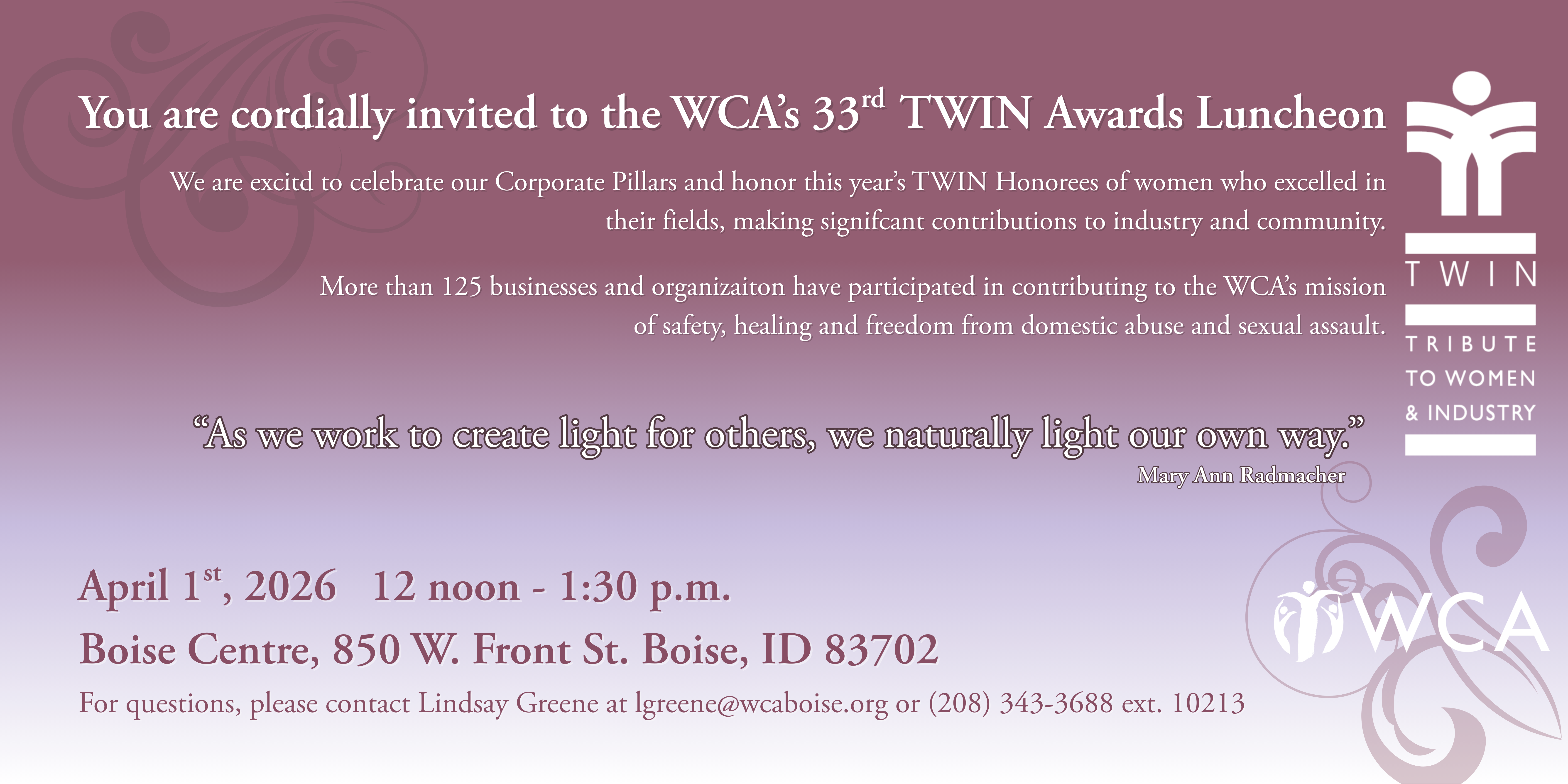 Campaign cover image for TWIN 2026