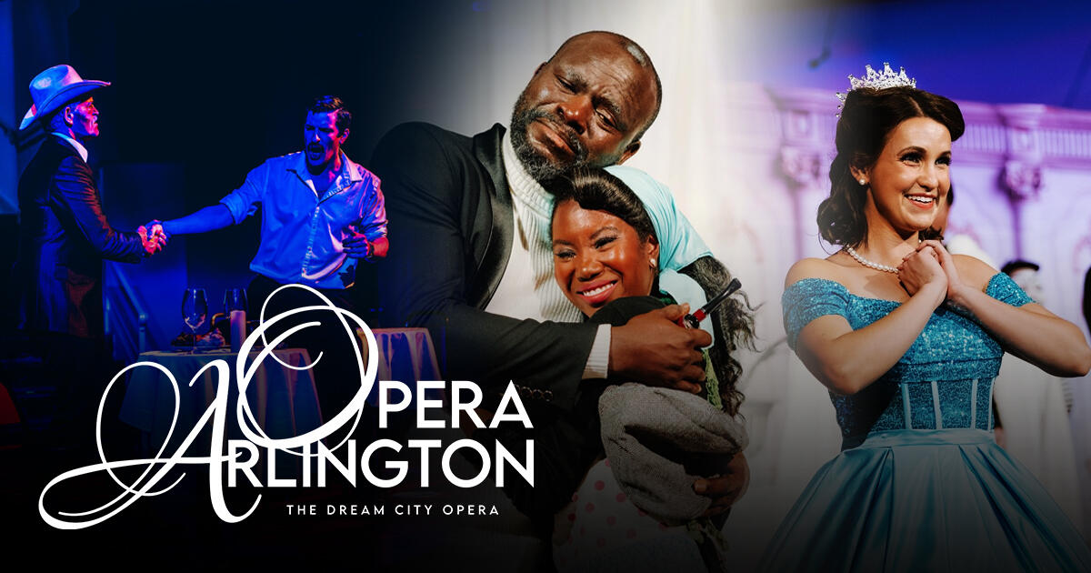 Campaign cover image for Raise the Curtain! Opera Arlington’s 2025–26 Season